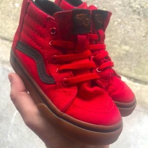 Toddler Vans high tops size 8